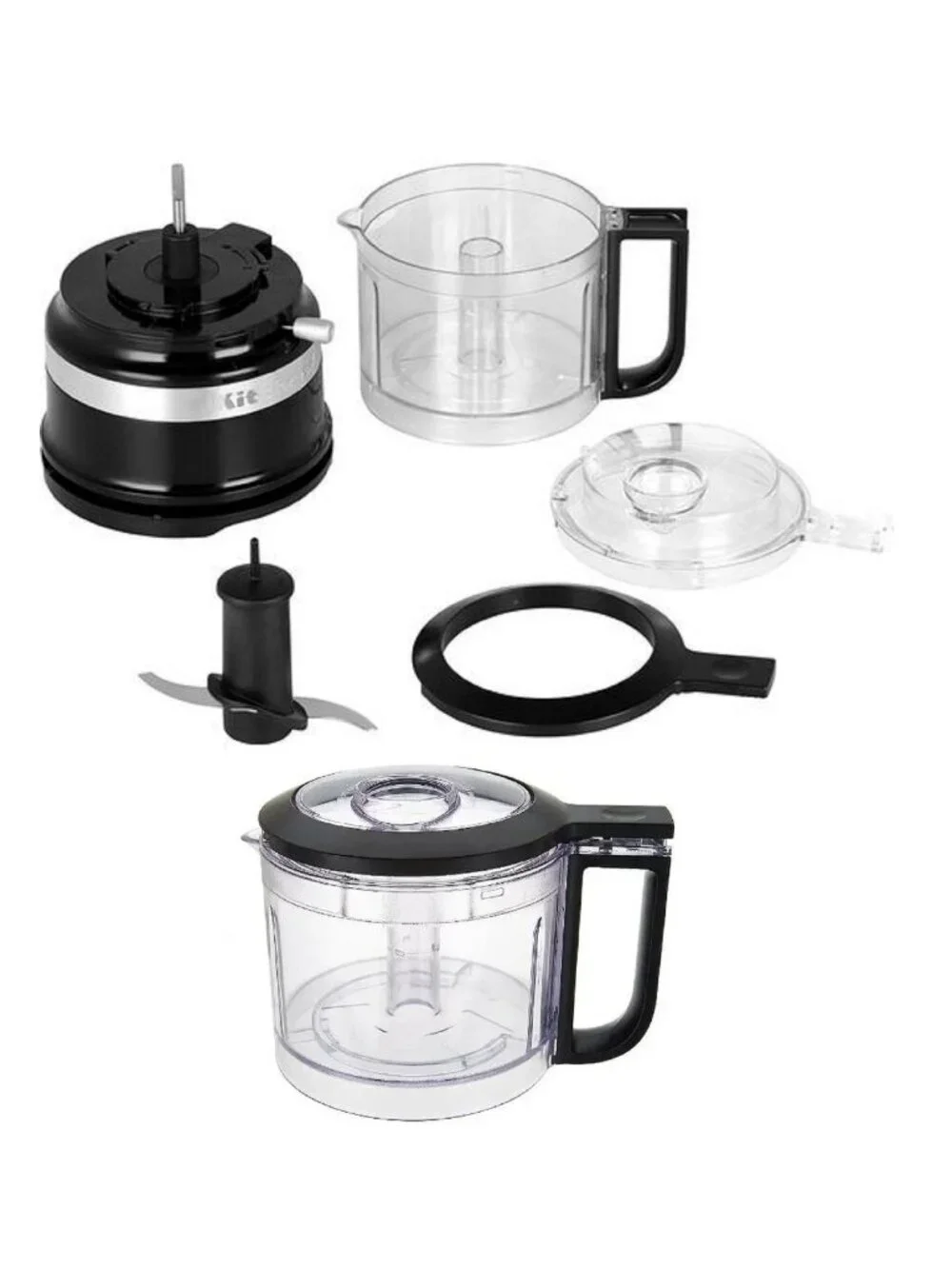 new ONYX BLACK KitchenAid 3.5-Cup 2-Speed Food Chopper Processor w/ Extra Bowl